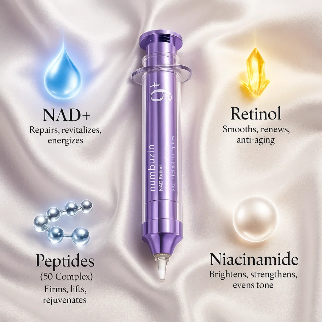 Numbuzin No.9 NAD+ Retinol Volumetox Eye Cream
