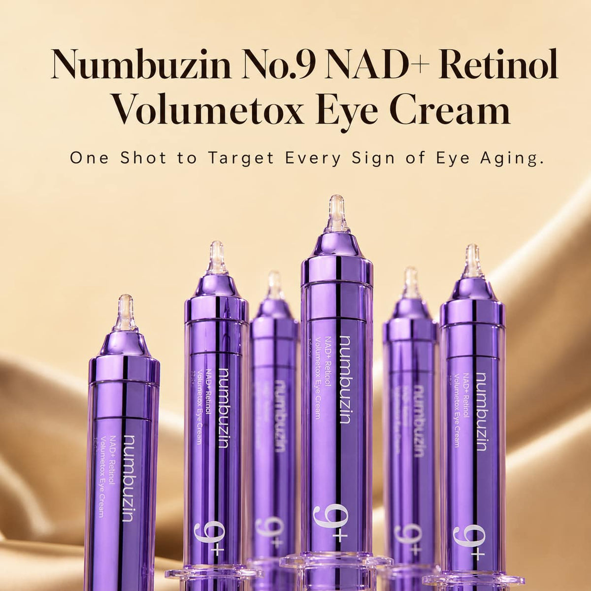 Numbuzin No.9 NAD+ Retinol Volumetox Eye Cream