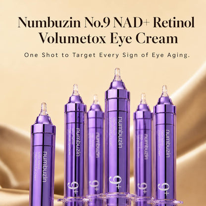 Numbuzin No.9 NAD+ Retinol Volumetox Eye Cream