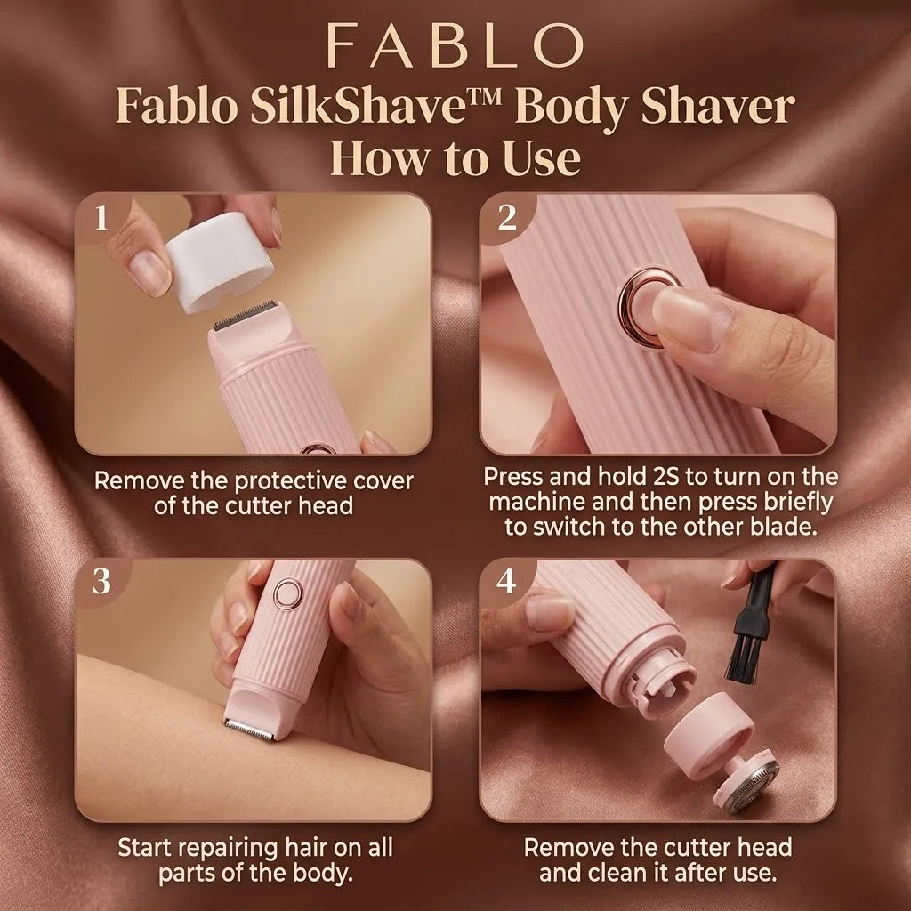 Fablo SilkShave™ Body Shaver