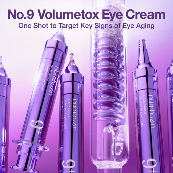 Numbuzin No.9 NAD+ Retinol Volumetox Eye Cream