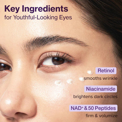Numbuzin No.9 NAD+ Retinol Volumetox Eye Cream